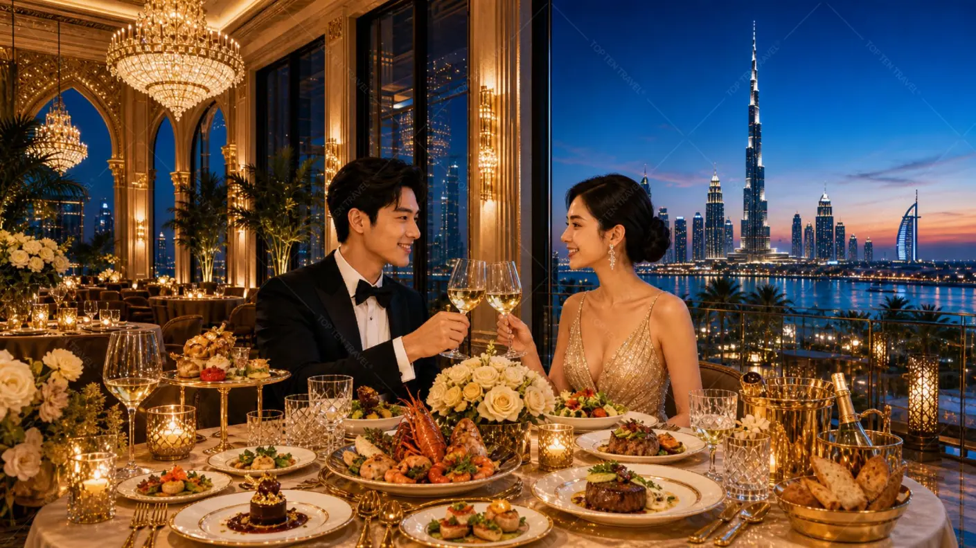 Top những nhà hàng sang trọng nhất Dubai 2026