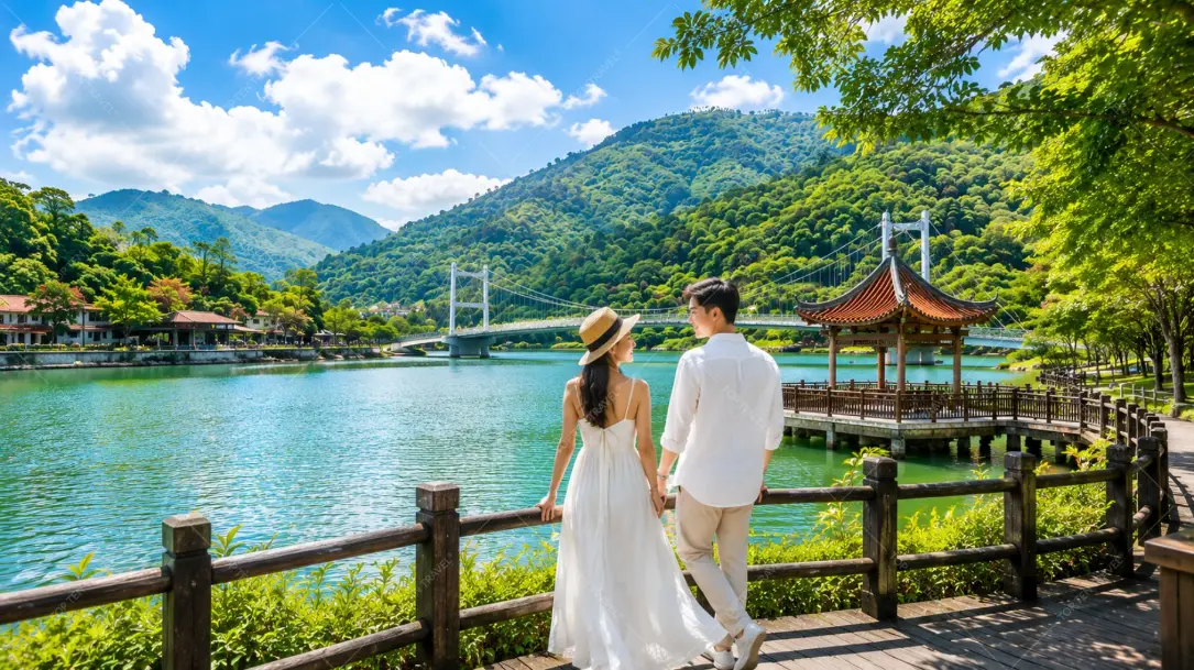 Khám phá Hồ Thạch Môn Đào Viên – Hồ nước đẹp nhất Đài Loan