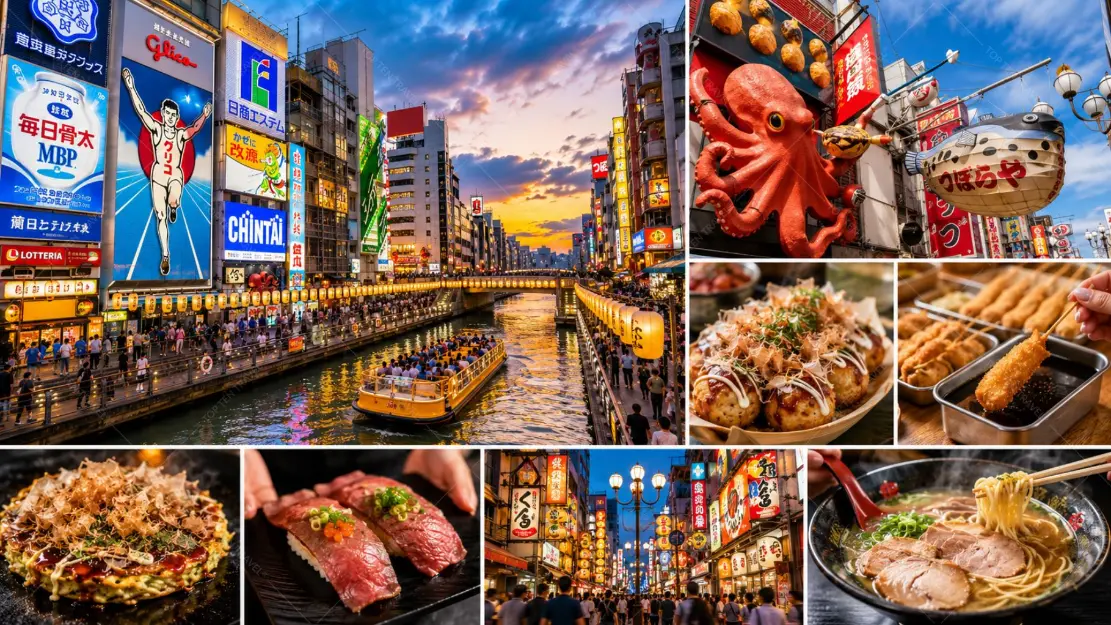Top 5 trải nghiệm hấp dẫn tại thiên đường giải trí Dotonbori Osaka