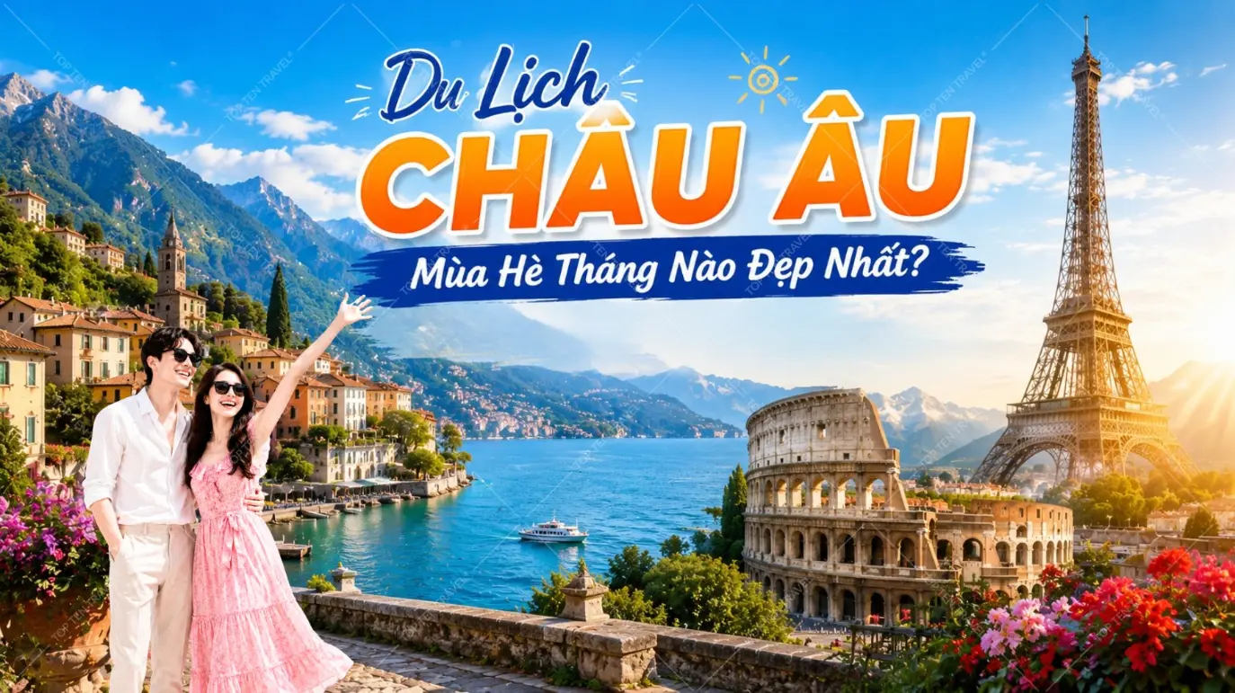Du Lịch Châu Âu Mùa Hè Tháng Nào Đẹp Nhất?