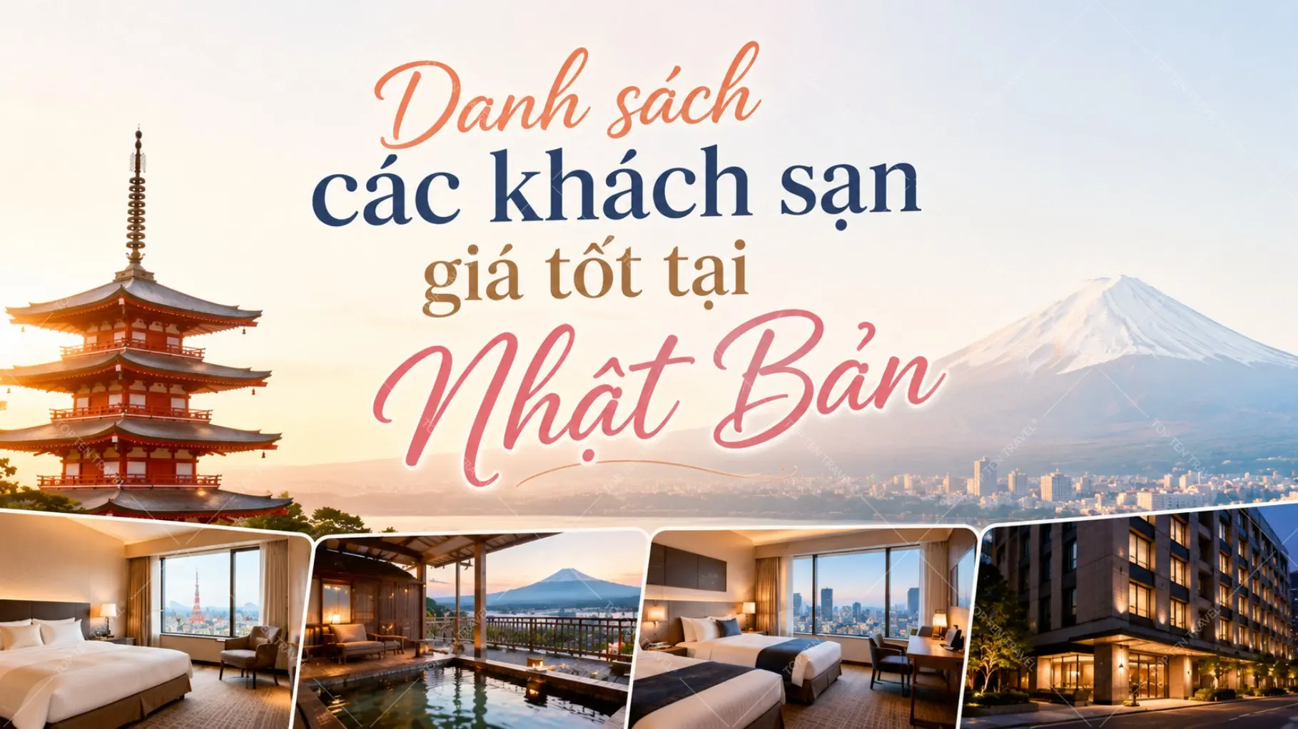 Top 12 Khách sạn Nhật Bản giá tốt hàng đầu hiện nay