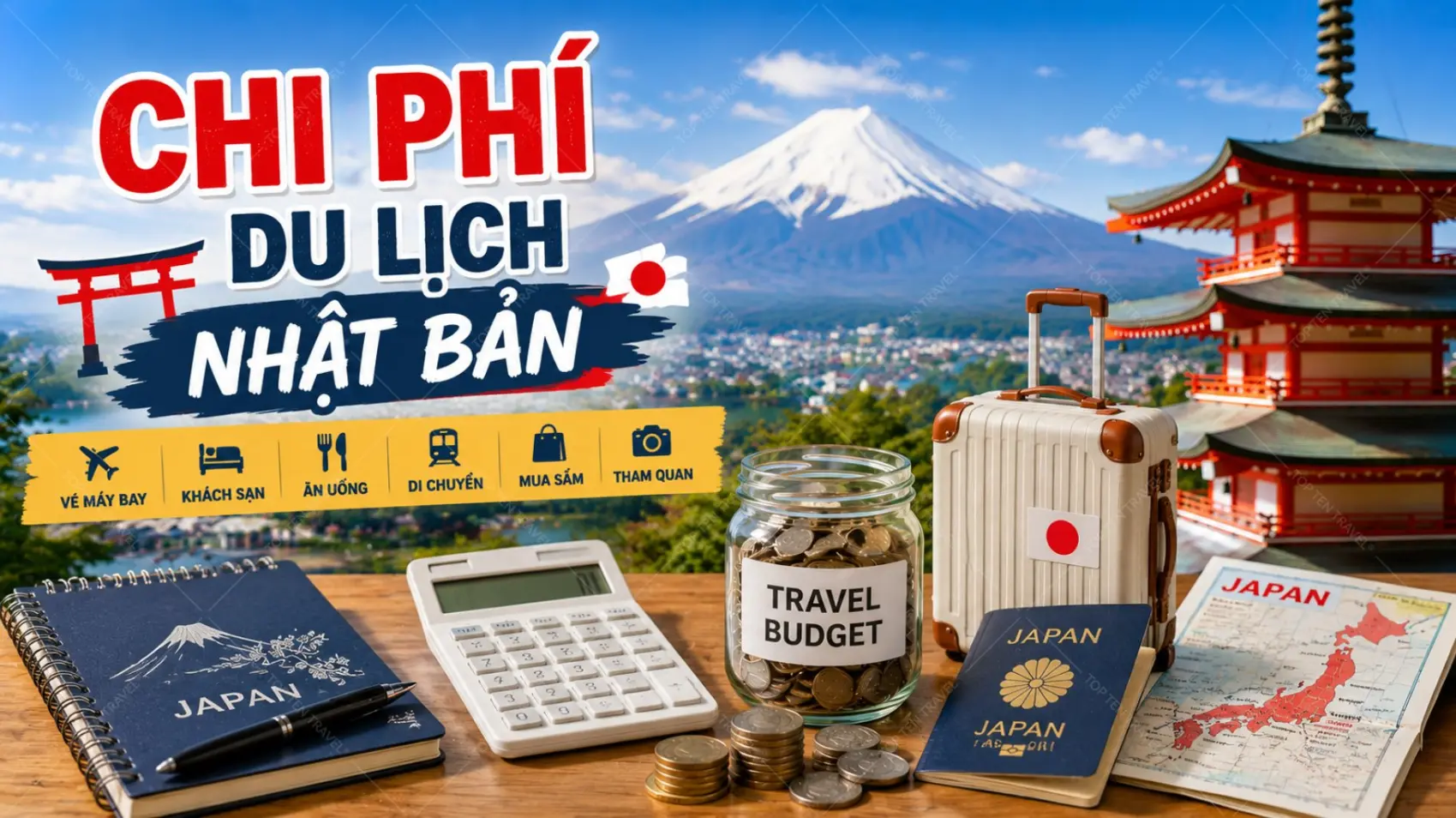 Chi phí du lịch Nhật Bản 2026