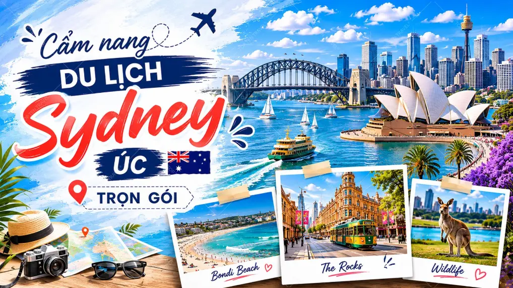 Cẩm nang du lịch Sydney Úc trọn gói