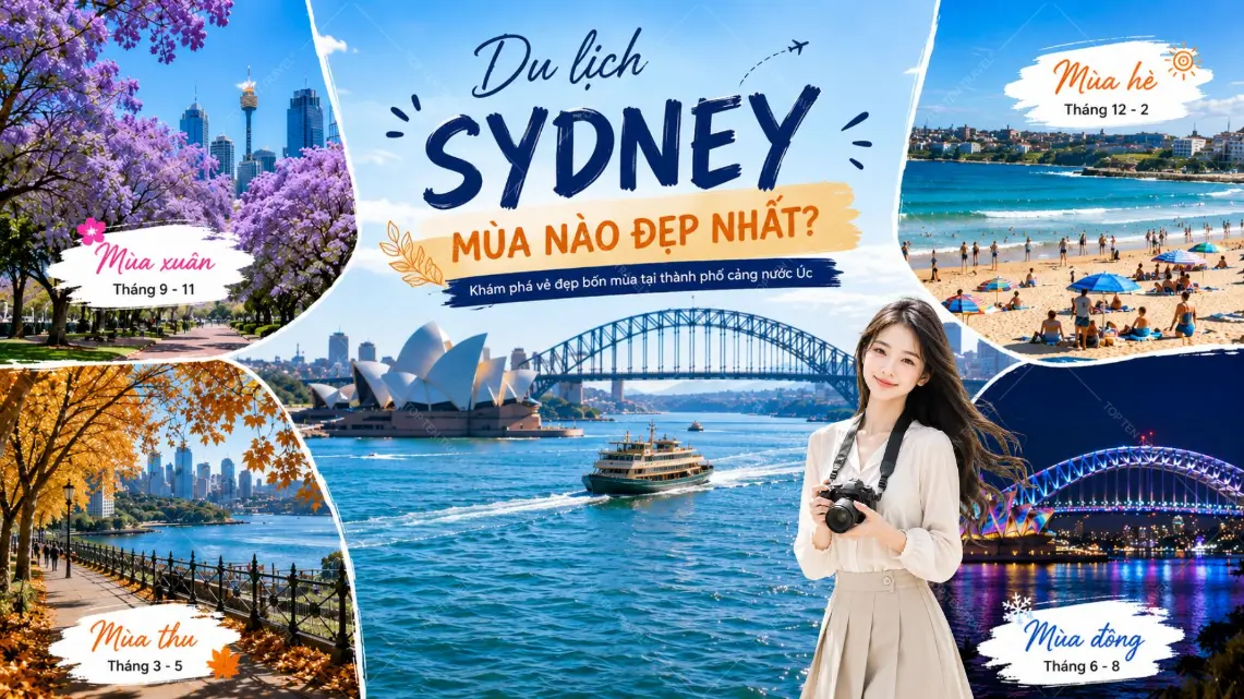 Du lịch Sydney mùa nào đẹp nhất?