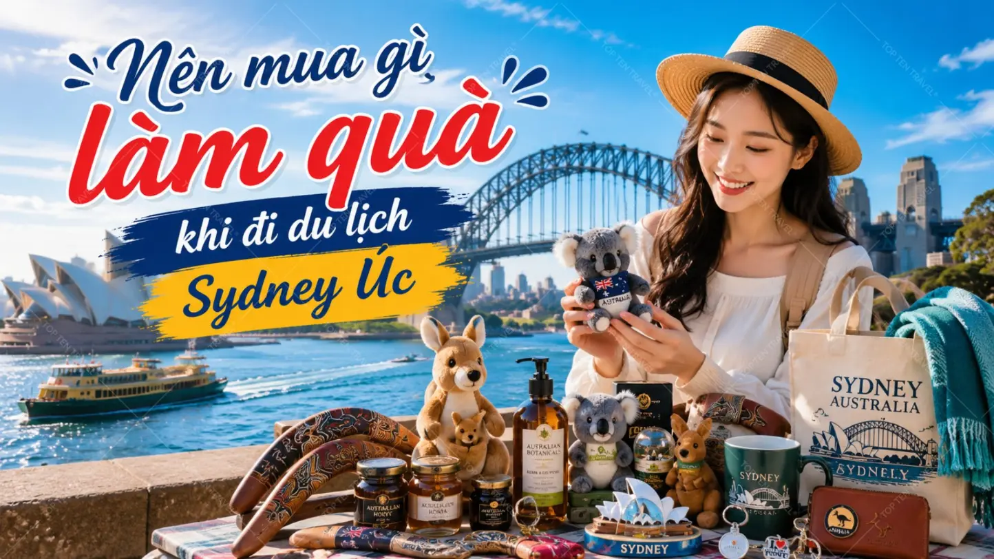 Du Lịch Úc Nên Mua Gì? Top 9 Món Quà Lưu Niệm Đáng Mua Nhất 2026