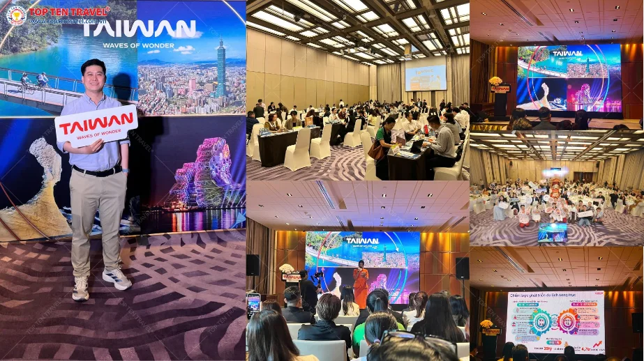 Top Ten Travel và dấu ấn kết nối tại Chương trình Xúc tiến Du lịch Đài Loan 2026