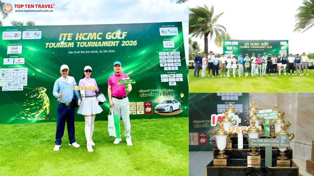 Top Ten Travel đồng hành cùng ITE HCMC Golf Tourism Tournament 2026