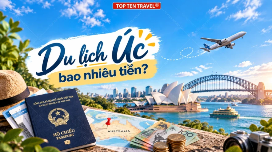 Du lịch Úc bao nhiêu tiền? Chi phí chi tiết từ A – Z
