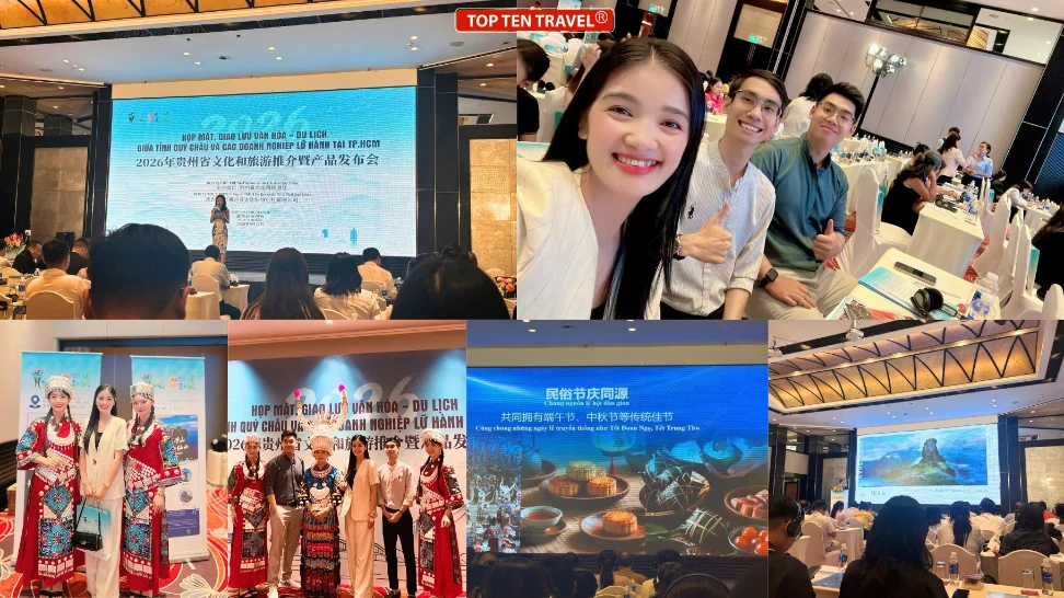 Top Ten Travel tham dự 'Hội Nghị Giao lưu Văn hóa Du lịch Quý Châu'