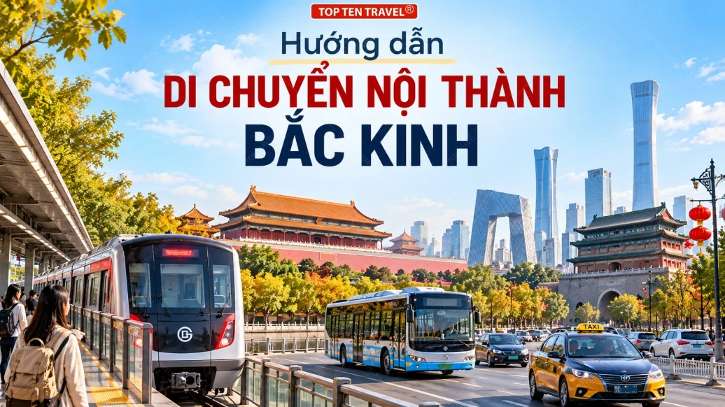 Hướng dẫn di chuyển nội thành Bắc Kinh từ A đến Z