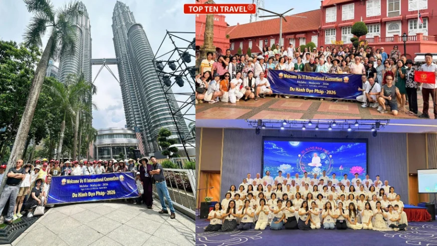 Top Ten Travel – 10 năm đồng hành cùng Hội Thiền Vô Vi