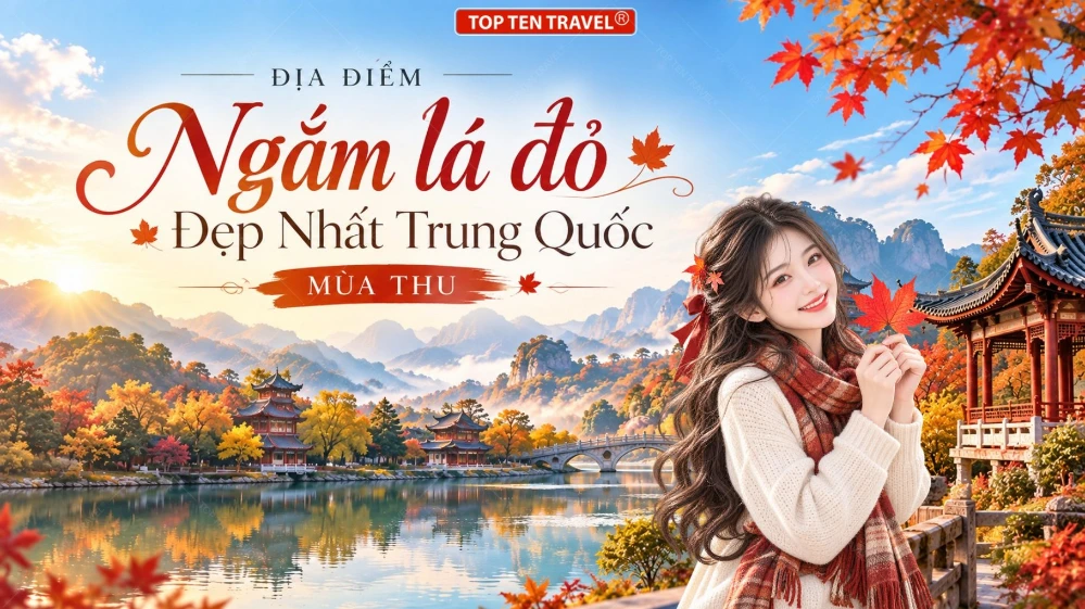 Những địa điểm ngắm lá đỏ đẹp nhất Trung Quốc vào mùa thu