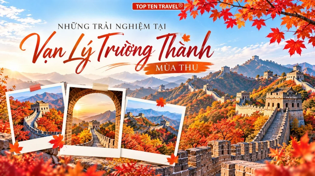 Top 10 trải nghiệm tại Vạn Lý Trường Thành mùa thu