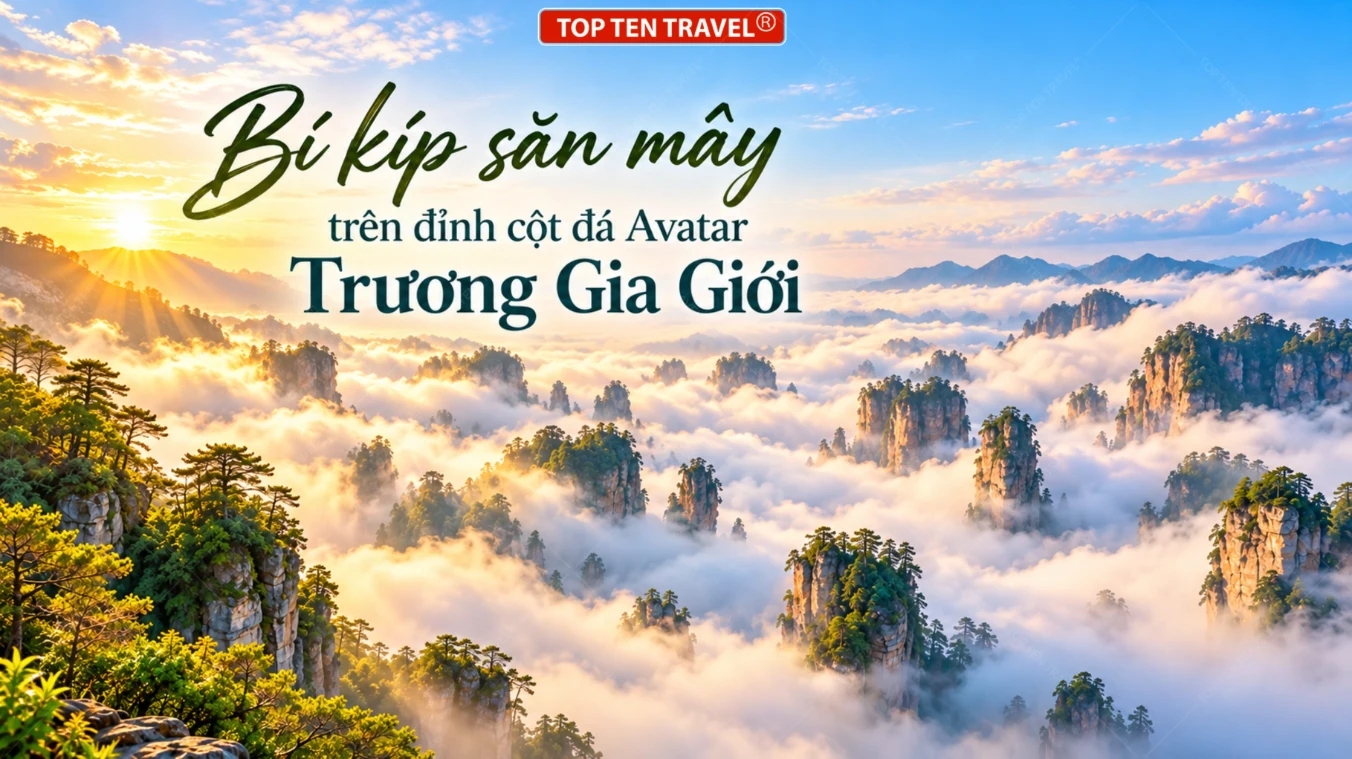 Bí kíp săn mây trên đỉnh cột đá Avatar Trương Gia Giới