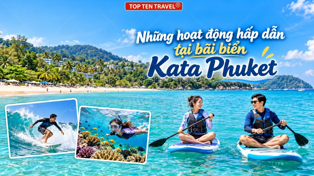Những hoạt động hấp dẫn tại bãi biển Kata Phuket