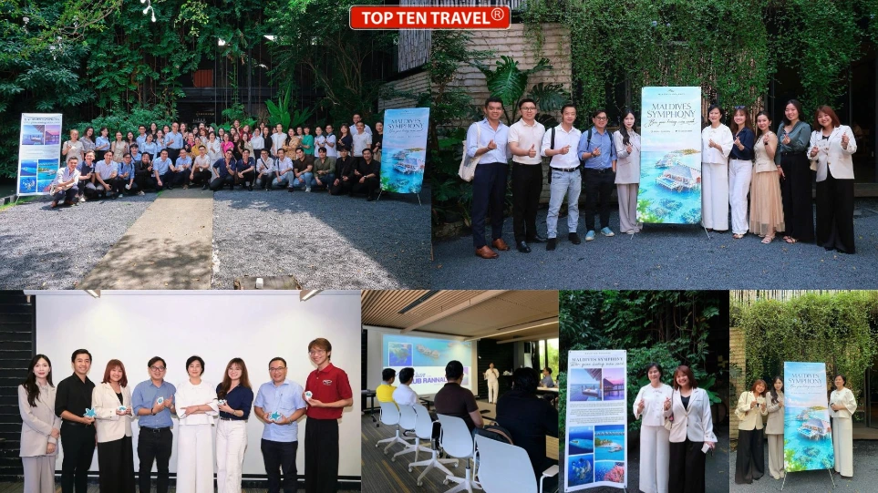 Top Ten Travel tham dự Workshop “Maldives Symphony - Bản giao hưởng thiên đường”