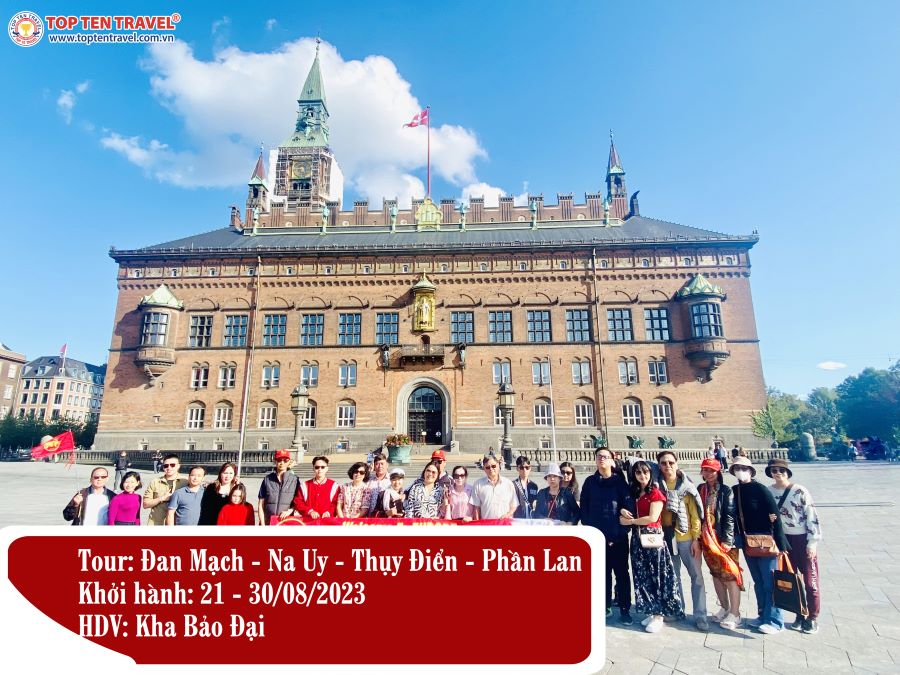 Tổng hợp hình đoàn tour du lịch khởi hành tháng 8/2023 tại Top Ten Travel