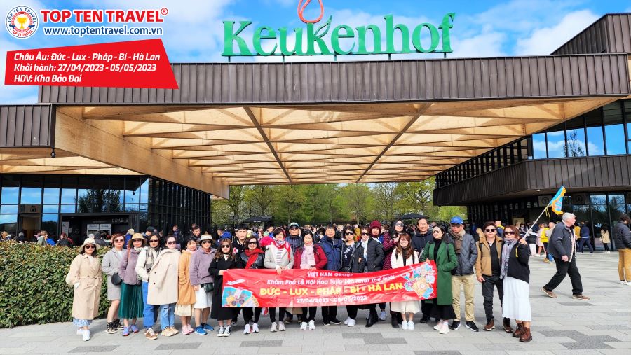 Tổng hợp hình đoàn tour du lịch khởi hành tháng 4/2023 tại Top Ten Travel