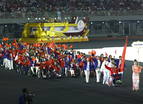 Khai mạc đại hội thể thao Para Games lần 7