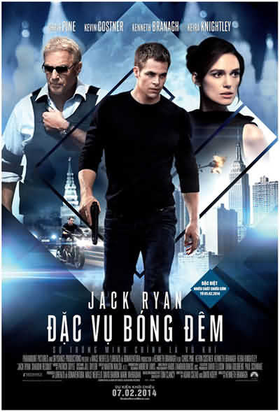 Xem phim bom tấn: Jack Ryan - Đặc vụ bóng đêm