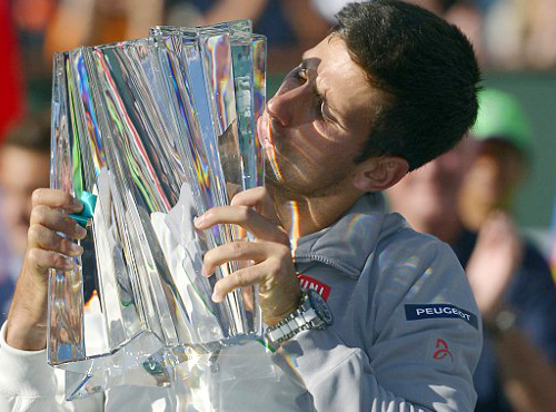 Đả bại Federer, Djokovic lên ngôi tại Indian Wells
