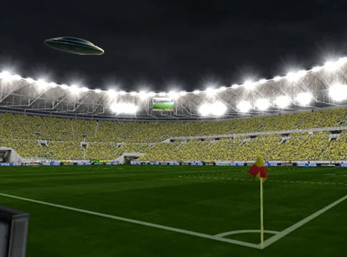 UFO xuất hiện tại sân vận động Bremen (Đức)