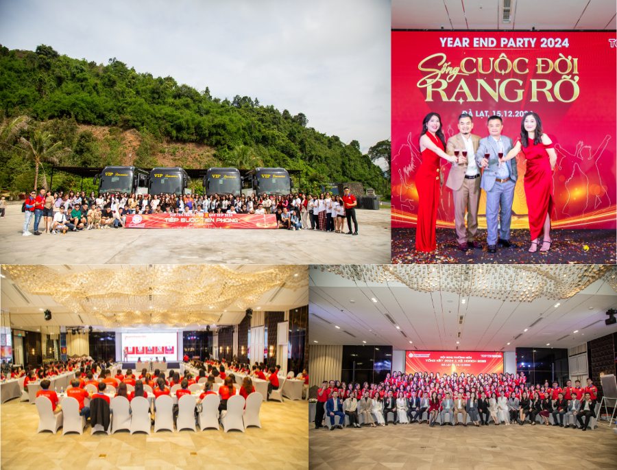 Company Trip Top Ten Travel 2024 – Bùng nổ năng lượng, tiếp bước tiên phong