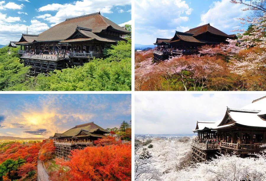 Chùa Thanh Thủy Kiyomizudera - Ngôi chùa cổ kính bậc nhất tại Kyoto Nhật Bản