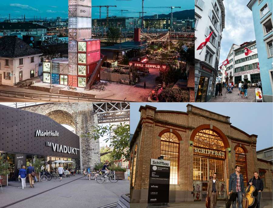 Khám phá thành phố Zurich West sôi động bên bờ sông Limmat ở Thụy sĩ