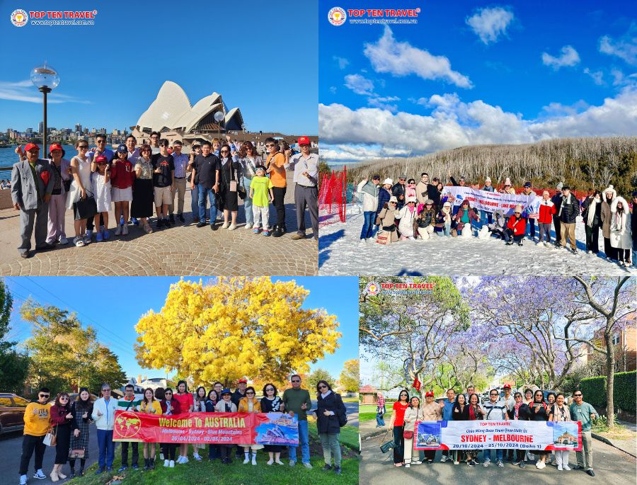 Tại sao nước Úc lại thu hút khách du lịch