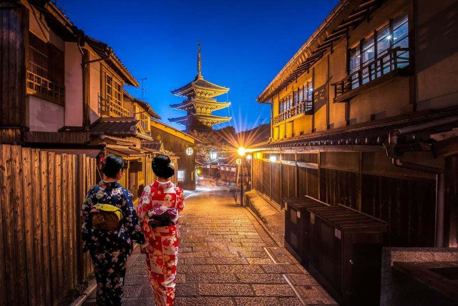 Du lịch Kyoto với 5 địa điểm nổi tiếng khi về đêm