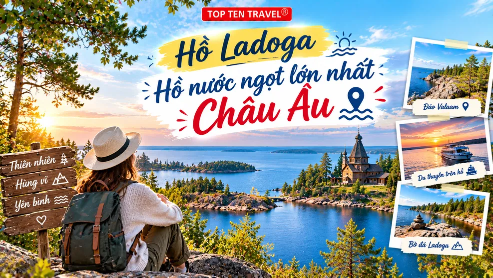 Thông tin về Ladoga - Hồ nước ngọt lớn nhất Châu Âu