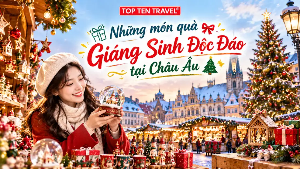 Những món quà giáng sinh độc đáo tại Châu Âu