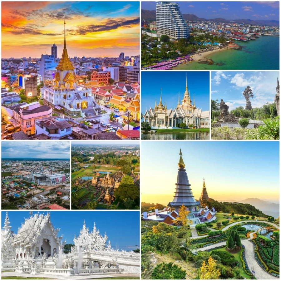 Khám phá những thành phố du lịch Thái Lan xinh đẹp và nổi tiếng