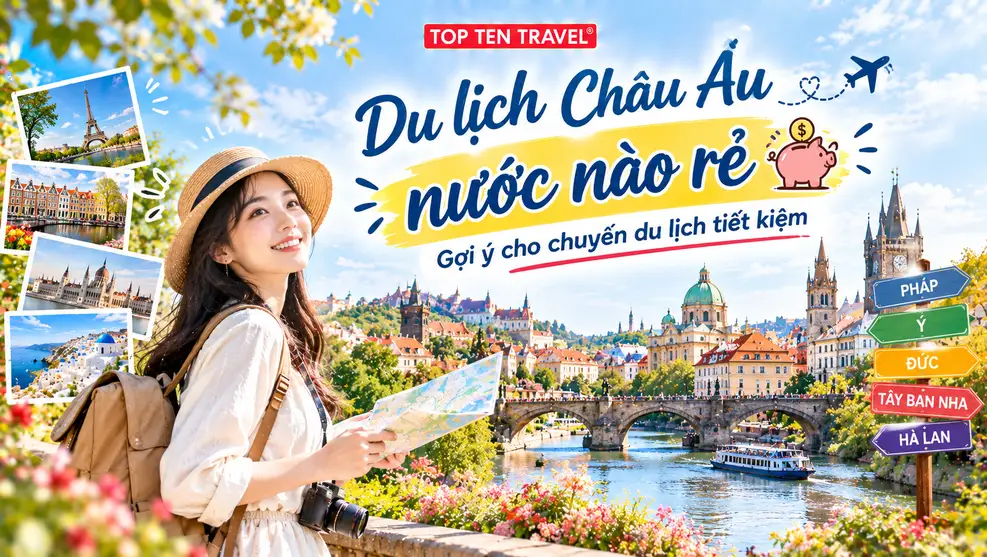 Du lịch Châu Âu nước nào rẻ - Gợi ý cho chuyến du lịch tiết kiệm
