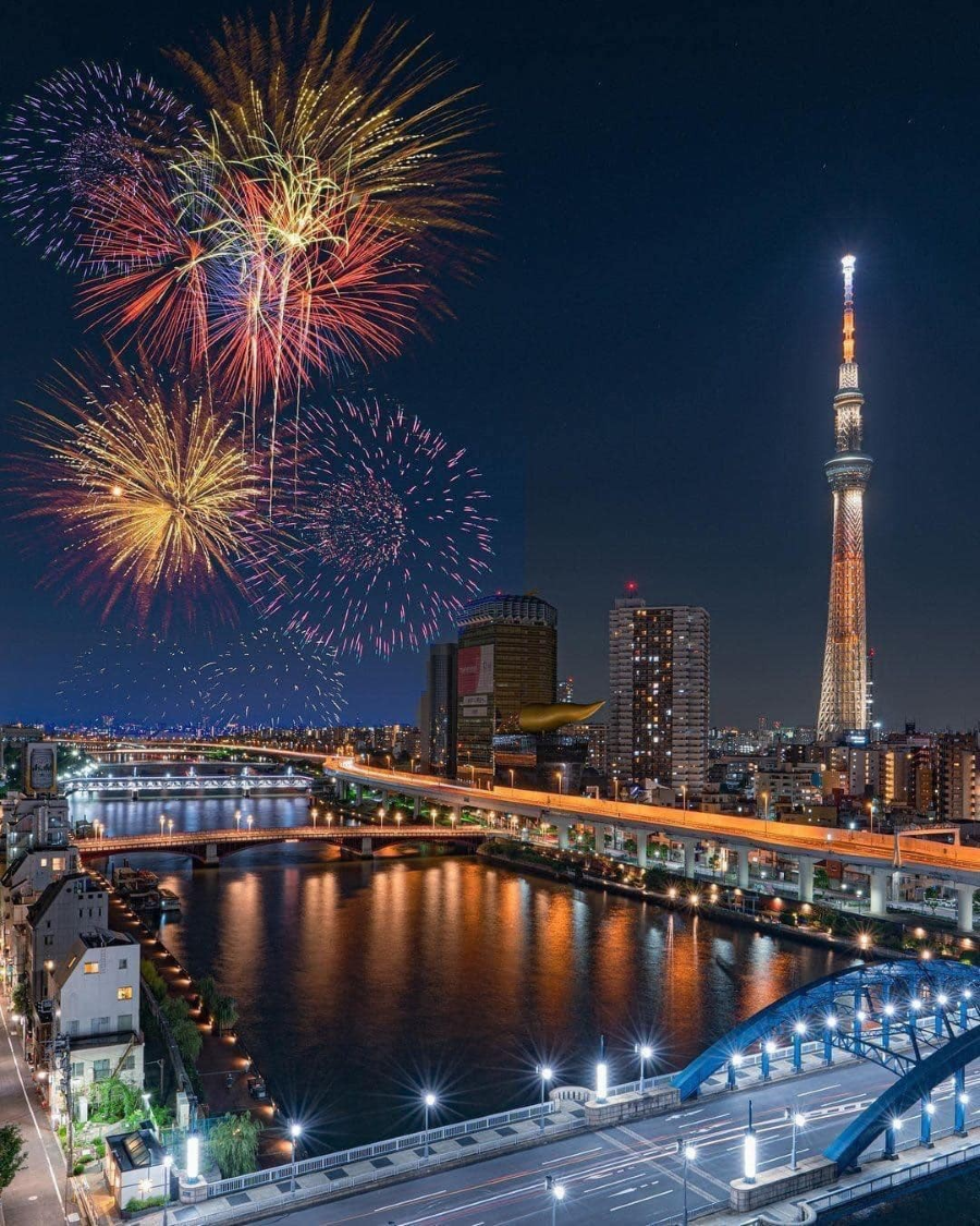 Lễ hội pháo hoa Nhật Bản hấp hẫn nhất mùa hè 2024