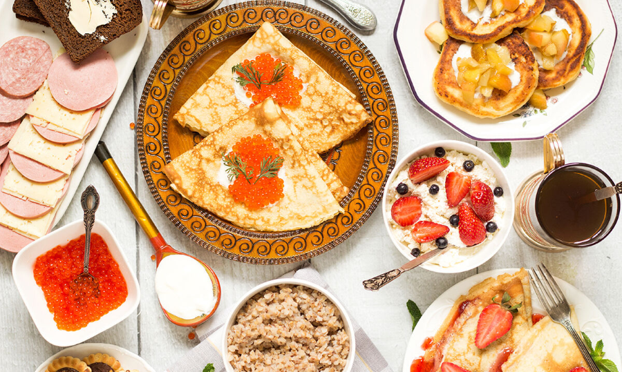 Lạ miệng với những món ăn truyền thống của nước Nga
