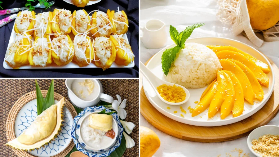 Điểm danh những món xôi ngọt Thái Lan thơm ngon nức tiếng