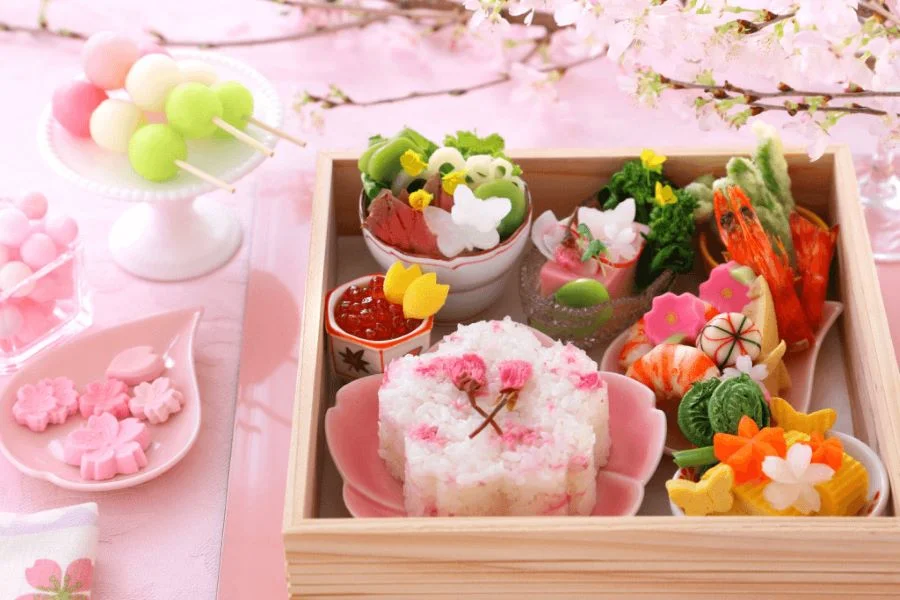 Độc đáo hương vị ẩm thực mùa xuân Nhật Bản