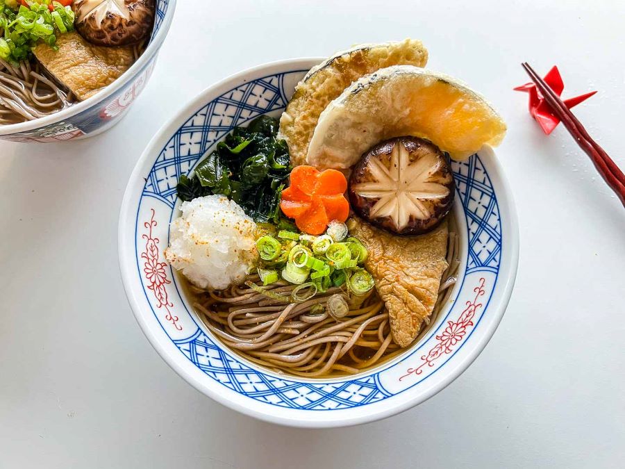 Toshikoshi soba - Món ăn truyền thống không thể thiếu vào đêm giao thừa của người Nhật
