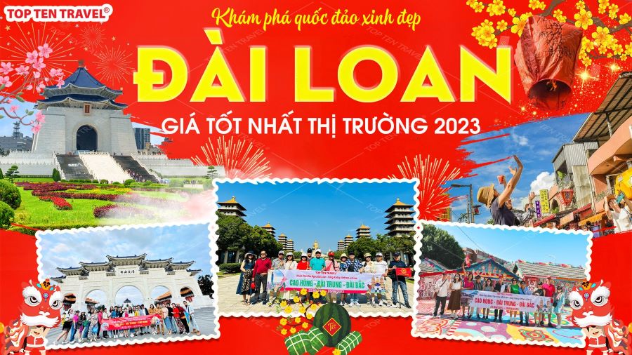 Tour Đài Loan giá tốt nhất thị trường 2023