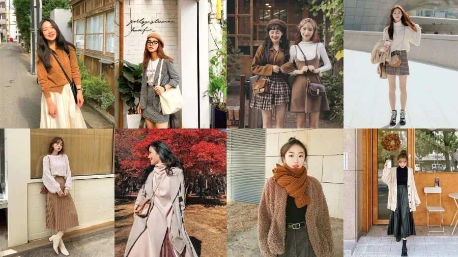 Cách lựa chọn trang phục du lịch Hàn Quốc vào mùa thu