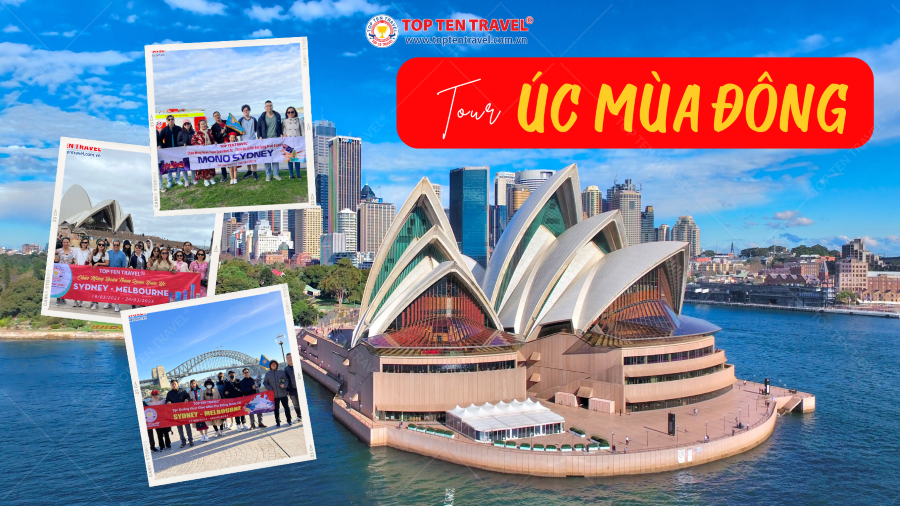 Chi tiết chương trình tour Úc tháng 6,7,8