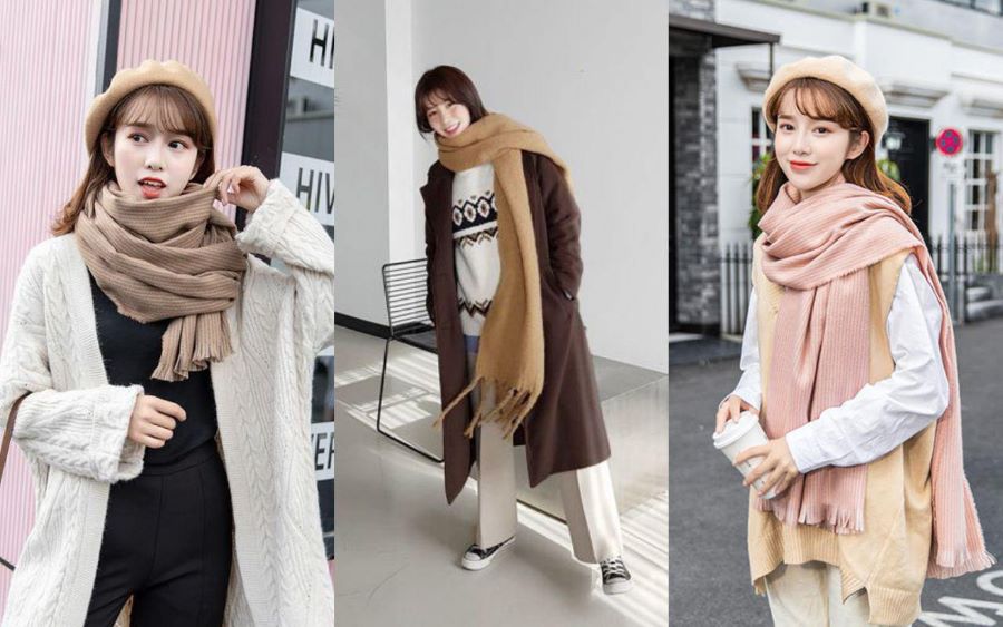 Chọn khăn quàng cổ mùa đông đúng cách