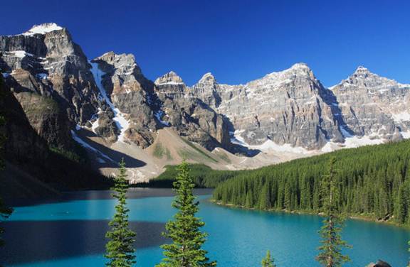 Du lịch Canada – bức tranh vườn Banff