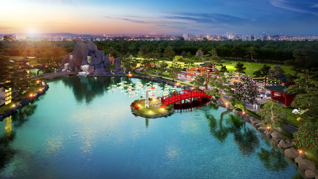 Vườn Nhật Vinhomes Smart City - Điểm đến mới cho người yêu thiên nhiên
