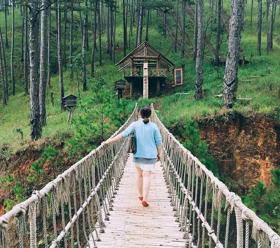 Khám phá 4 cây cầu dây treo ở giữa lòng Đà Lạt mộng mơ