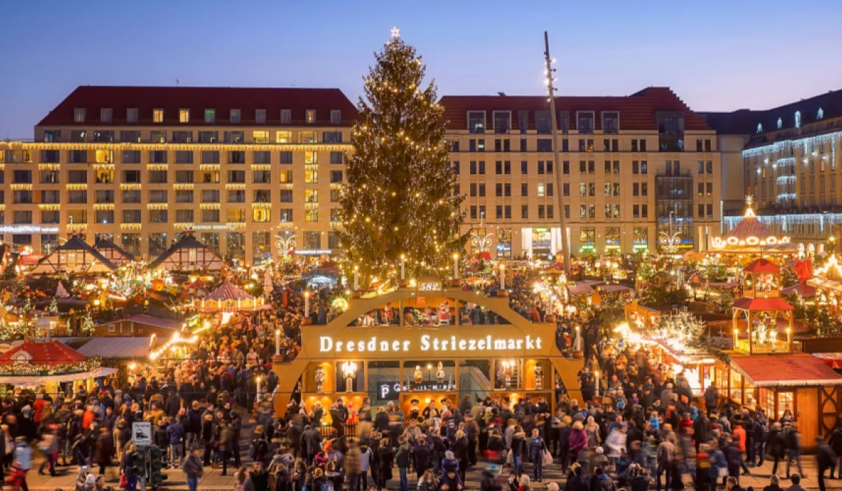 Khám phá khu chợ Giáng sinh Dresden ở Đức