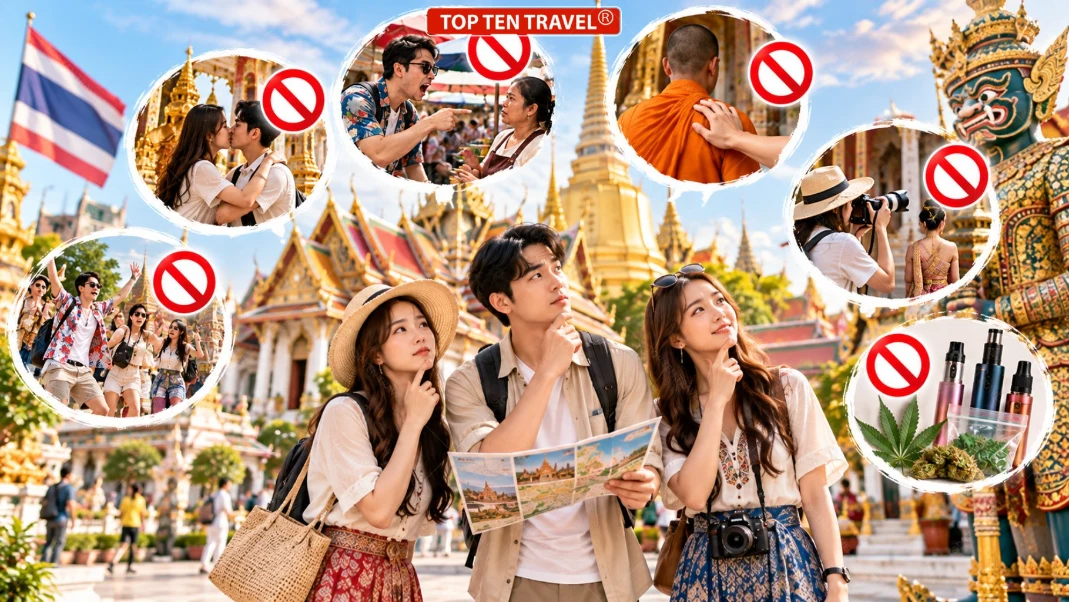 6 điều cấm kỵ khi du lịch Thái Lan du khách nhất định phải biết