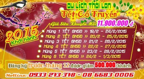 Nên đặt tour trước ngày khởi hành bao lâu?